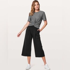 Lululemon Can You Feel The Pleat Crop *21" $108